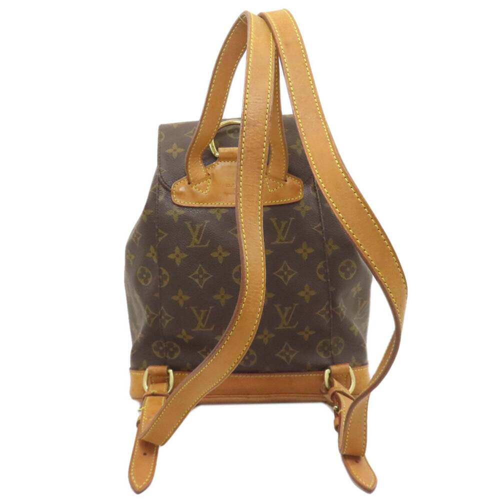 LOUIS VUITTON Authentic Brown Monogram Canvas Backpack - Picture 2 of 16